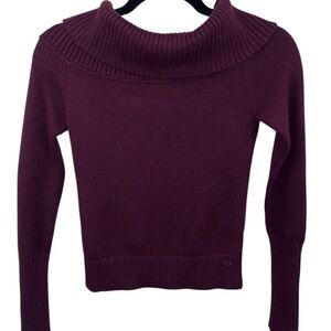 Aritzia Plum Cowl Neck Sweater